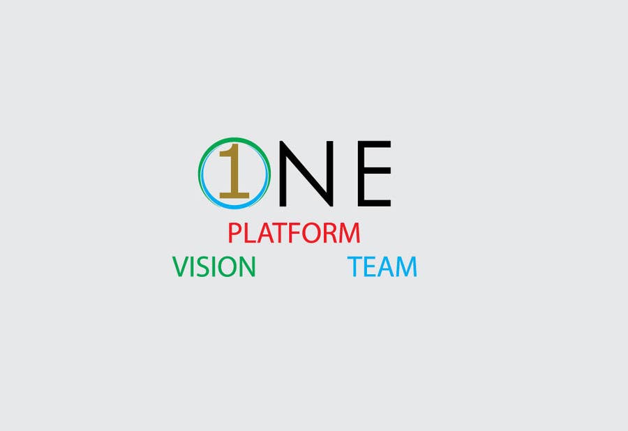 Konkurrenceindlæg #631 for                                                 One Team Logo Design
                                            