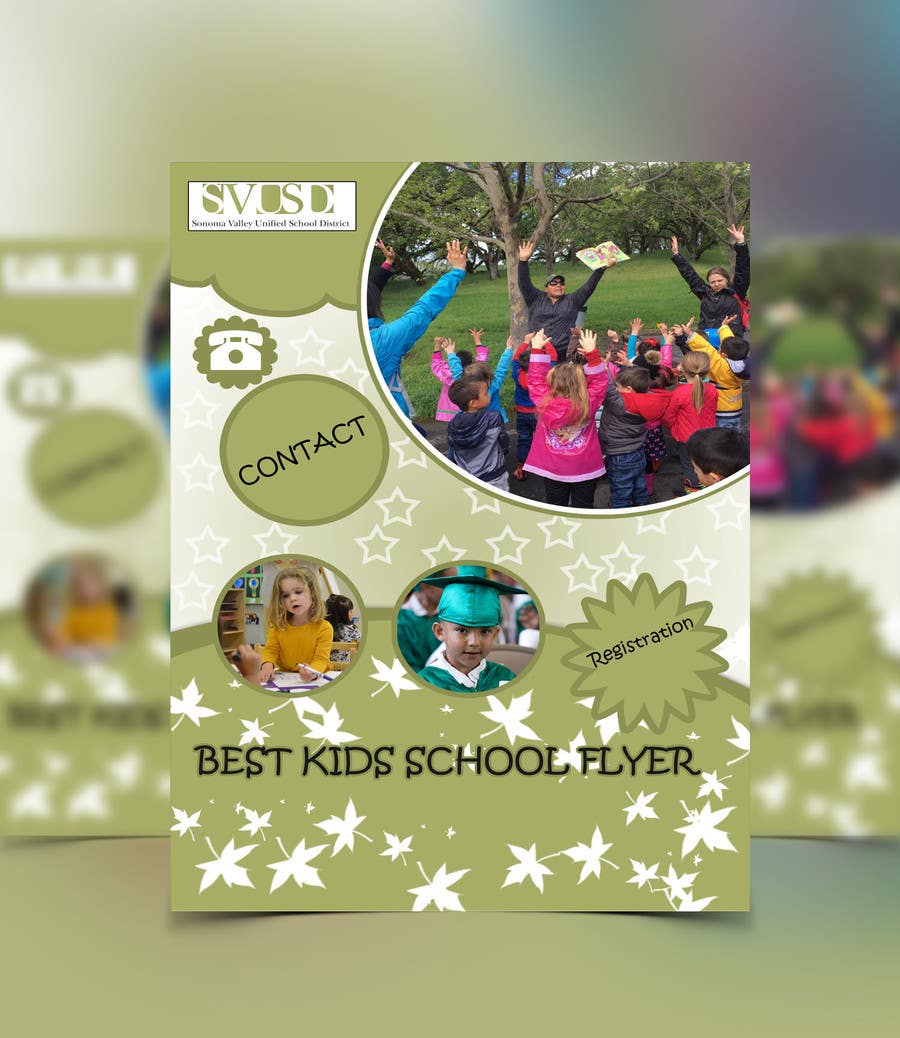 Participación en el concurso Nro.9 para                                                 Education Preschool and Kindergarten Registration Flyer
                                            