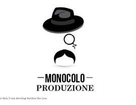 #4 para Design a logo - person with a MONOCLE - minimalistic, high-end de jamesbuttery