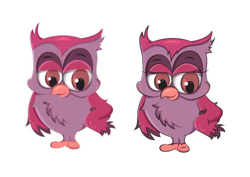 Kilpailutyö #57 kilpailussa                                                 Create a bird cartoon character
                                            