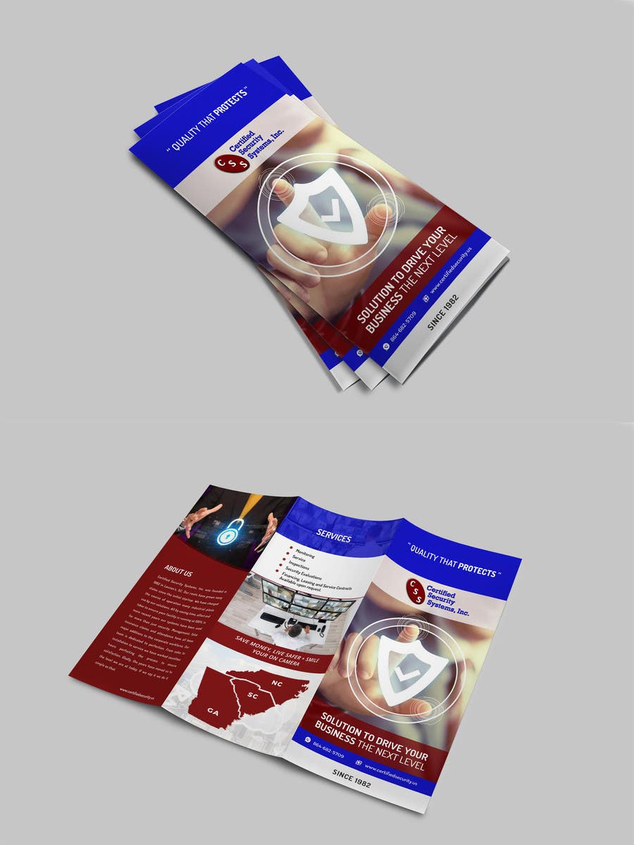ผลงานการประกวด #41 สำหรับ                                                 Design a Trifold Brochure
                                            