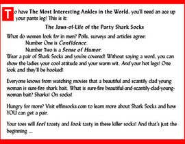 creativeoncall tarafından Short, funny, and Awesome product description #6 SHARKS için no 17