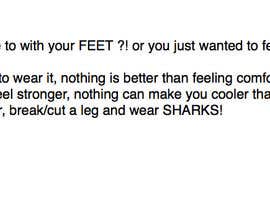 mdsalard tarafından Short, funny, and Awesome product description #6 SHARKS için no 15