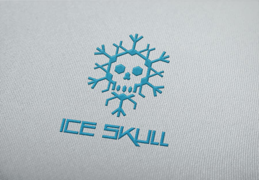 Proposition n°18 du concours                                                 Ice Skull big logo to be put on clothing
                                            