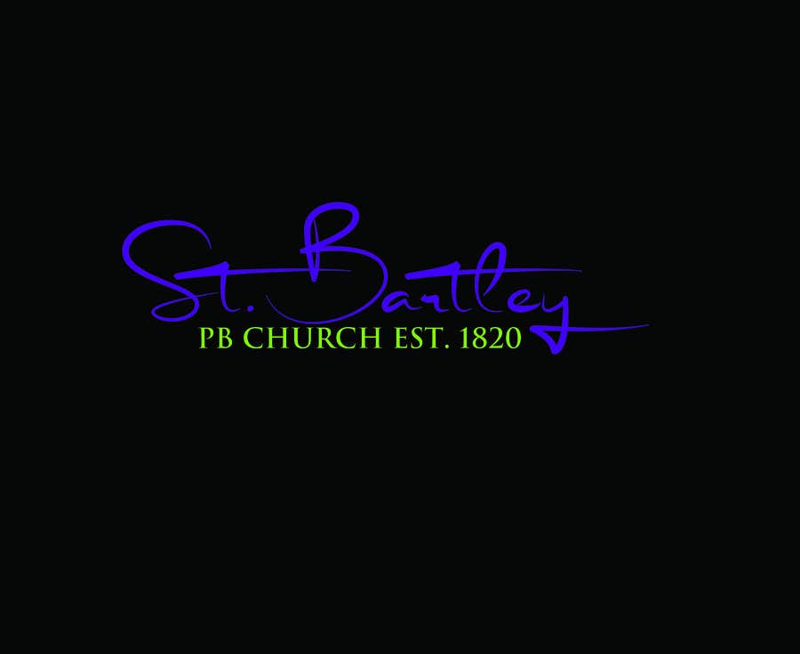 Kilpailutyö #184 kilpailussa                                                 Logo Design for St Bartley Church
                                            