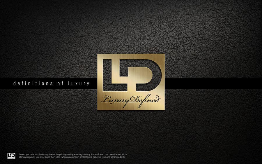 Příspěvek č. 182 do soutěže                                                 Logo Design for Luxury Defined
                                            