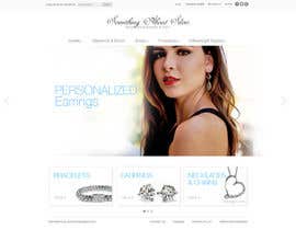 #21 para Need Simple Minimalist Website and Blog Design Mockup: PSD Only for Jewelry Site por chithrarahul