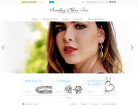 #30 para Need Simple Minimalist Website and Blog Design Mockup: PSD Only for Jewelry Site por chithrarahul