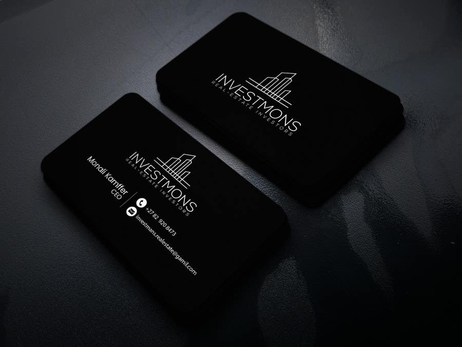 Contest Entry #202 for                                                 Design a Business Card
                                            