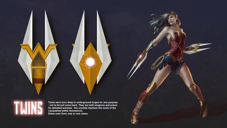 
                                                                                                            Kilpailutyö #                                        48
                                     kilpailussa                                         Design a New Weapon for Wonder Woman
                                    