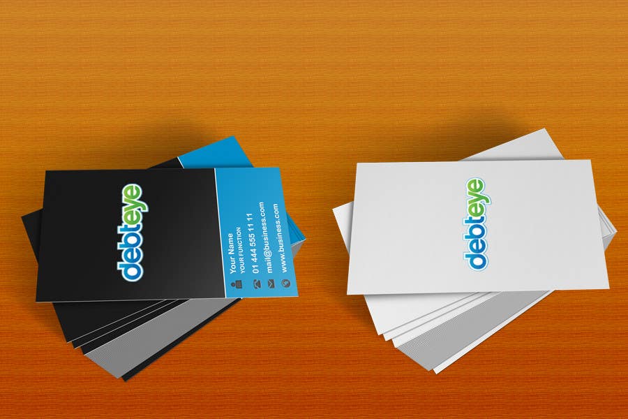 
                                                                                                                        Contest Entry #                                            37
                                         for                                             Business Card Design for Debteye, Inc.
                                        