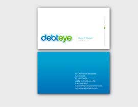 Nambari 90 ya Business Card Design for Debteye, Inc. na aries000