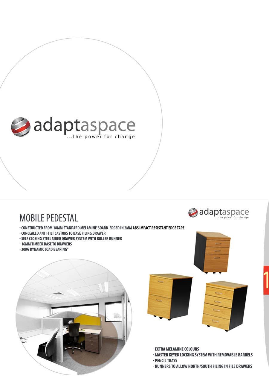 Inscrição nº 28 do Concurso para                                                 Catalogue Design for adaptaspace
                                            