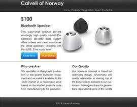 Nro 81 kilpailuun Website Design for Calvell.com käyttäjältä fietha
