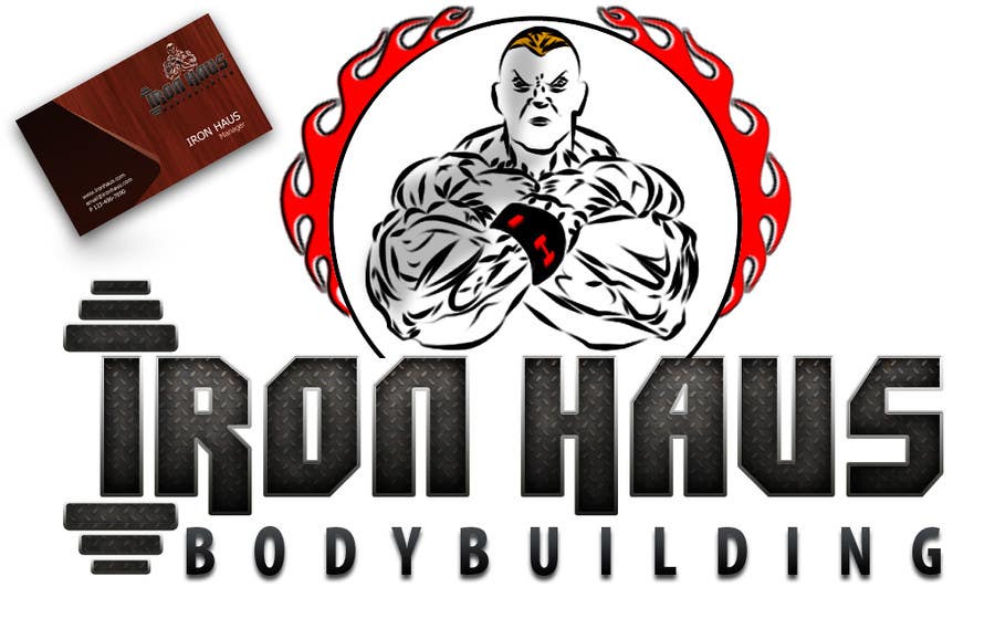 Bài tham dự cuộc thi #143 cho                                                 Logo Design for Iron Haus Bodybuilding
                                            