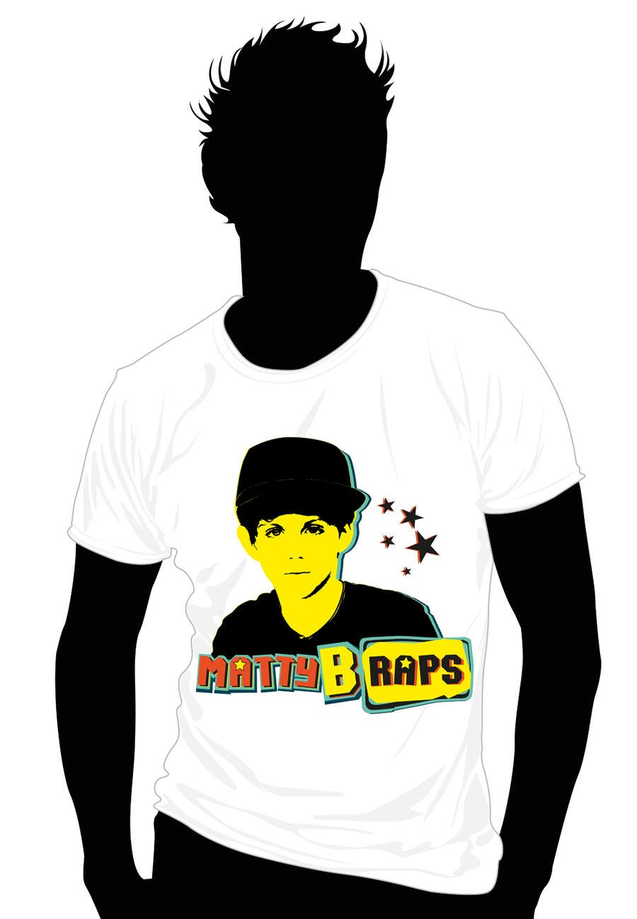 Kilpailutyö #67 kilpailussa                                                 Cool T-shirt Design for MattyBRaps
                                            