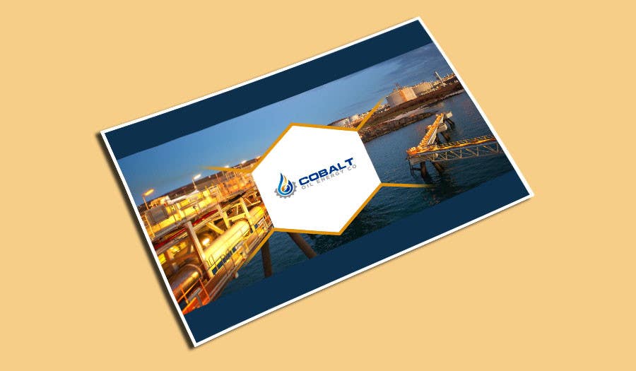 Proposition n°45 du concours                                                 Cobalt Oil Energy poster cover
                                            