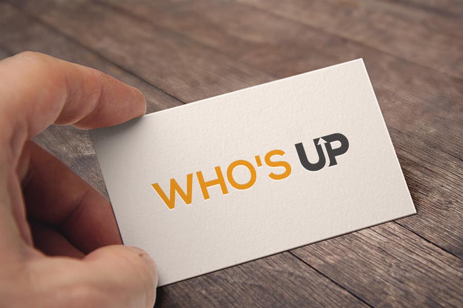 Penyertaan Peraduan #228 untuk                                                 Who's Up: Design a Logo
                                            