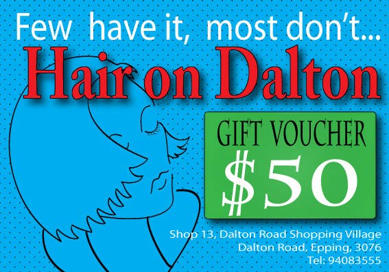 Contest Entry #151 for                                                 Stationery Design for HAIR ON DALTON
                                            