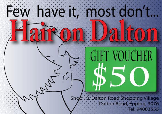 Contest Entry #153 for                                                 Stationery Design for HAIR ON DALTON
                                            