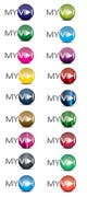 Imej kecil Penyertaan Peraduan #215 untuk                                                     Logo Design for MyVidis.com
                                                