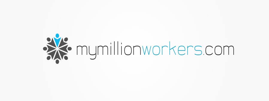 Tävlingsbidrag #4 för                                                 Logo Design for mymillionworkers.com
                                            