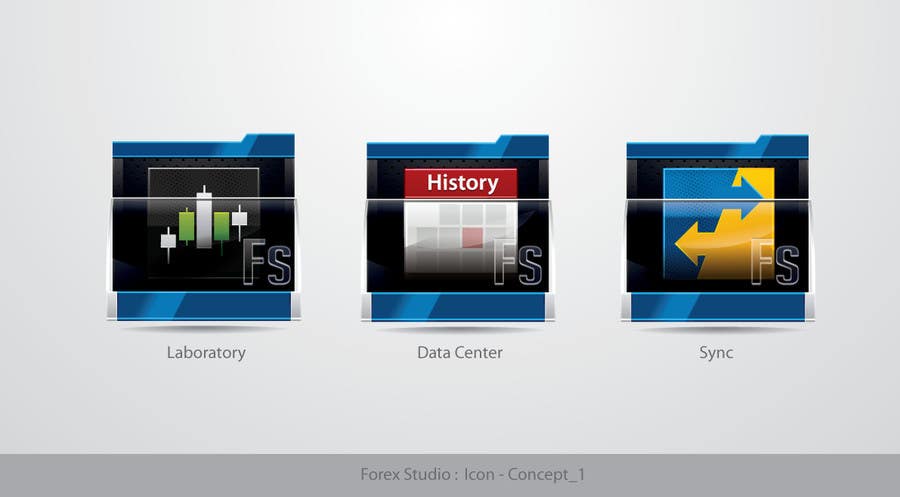 Konkurrenceindlæg #185 for                                                 Application Icons for Forex Studio (Windows software)
                                            