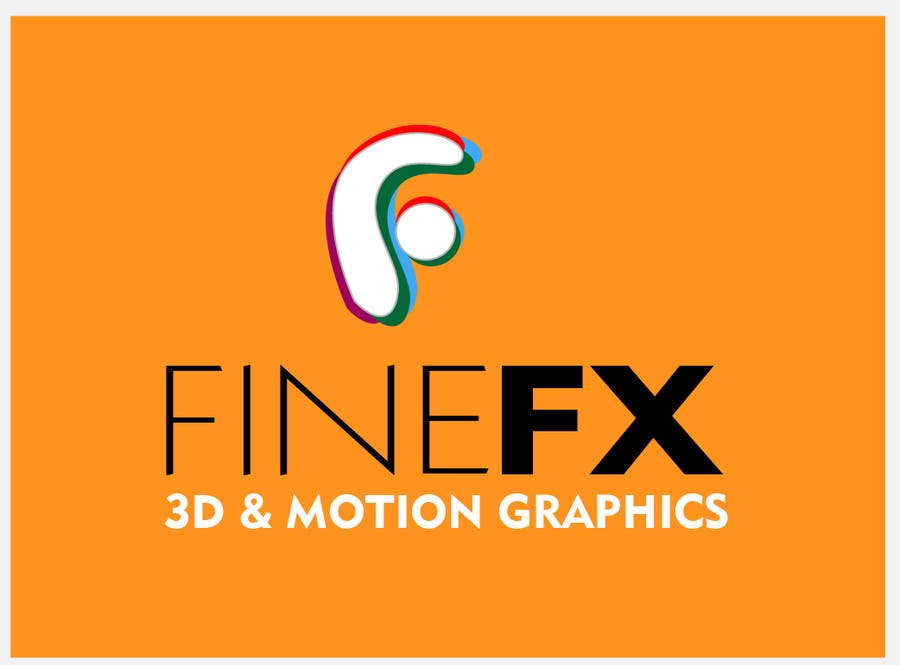 Intrarea #270 pentru concursul „                                                Logo Design for Fine FX | 3D & Motion Graphics
                                            ”