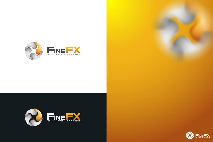 Proposition n°77 du concours                                                 Logo Design for Fine FX | 3D & Motion Graphics
                                            