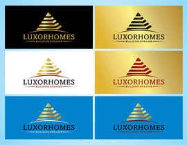 nº 170 pour Design a Logo for Luxor Homes, Inc. par nipen31d 