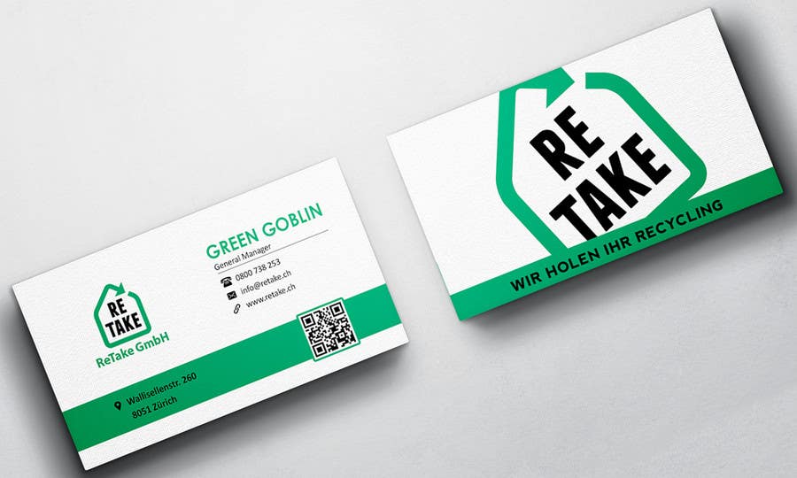 Penyertaan Peraduan #50 untuk                                                 Design our new business Card / Young Recycling Company
                                            