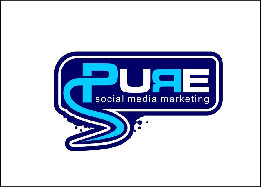 Intrarea #207 pentru concursul „                                                Logo Design for PURE Social Media Marketing
                                            ”
