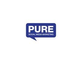 #34 cho Logo Design for PURE Social Media Marketing bởi IzzDesigner
