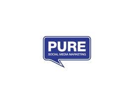 #71 cho Logo Design for PURE Social Media Marketing bởi IzzDesigner