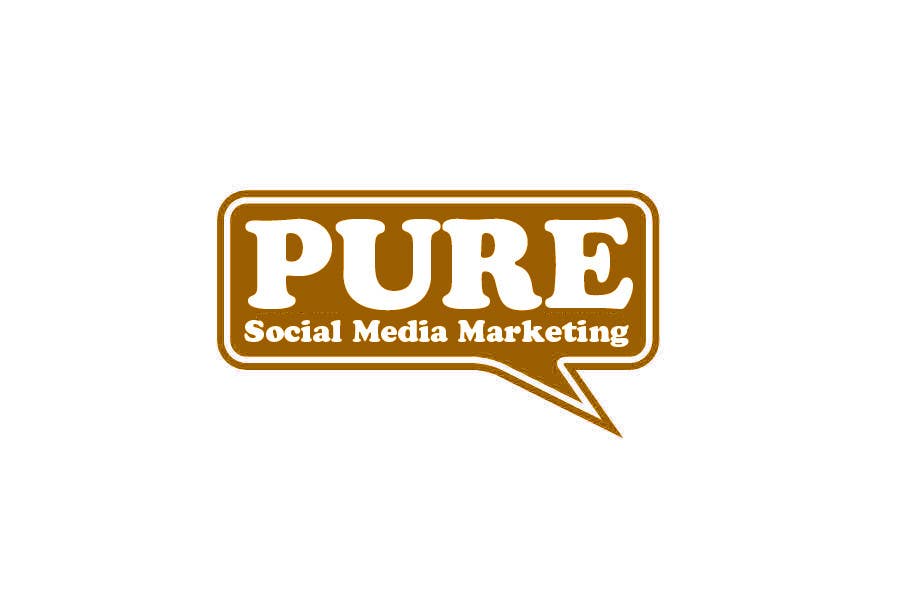 Intrarea #333 pentru concursul „                                                Logo Design for PURE Social Media Marketing
                                            ”