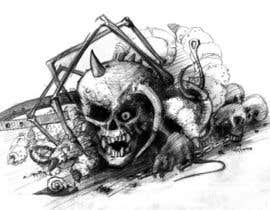#50 for Illustrate a Skull af zwook