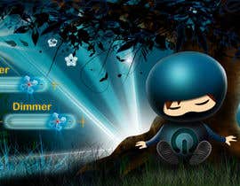 Nro 68 kilpailuun Kids Night Light Graphic Design for App käyttäjältä AnaCZ