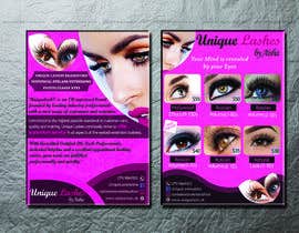 #25 für Design a Double Sided Flyer/ Leaflet for Beauty Business von masrufa123