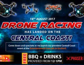 #91 for Drone Racing Advertisment for Facebook - Static Image af savitamane212