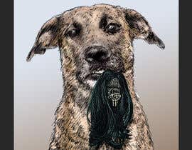 #35 untuk Dog with Shrunken Head in Mouth.... Drawing / Illustration oleh donfreelanz