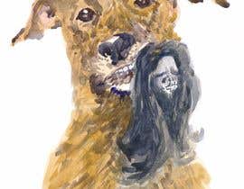 #24 untuk Dog with Shrunken Head in Mouth.... Drawing / Illustration oleh ekk814