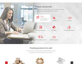 #69 para Website Design for Postal Shipping Company de Webicules