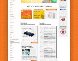 nº 15 pour Design a Website Mockup for SmartPhone par chiqueylim 