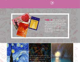 #3 ， Design a Website Mockup for an Art portal 来自 stylishwork