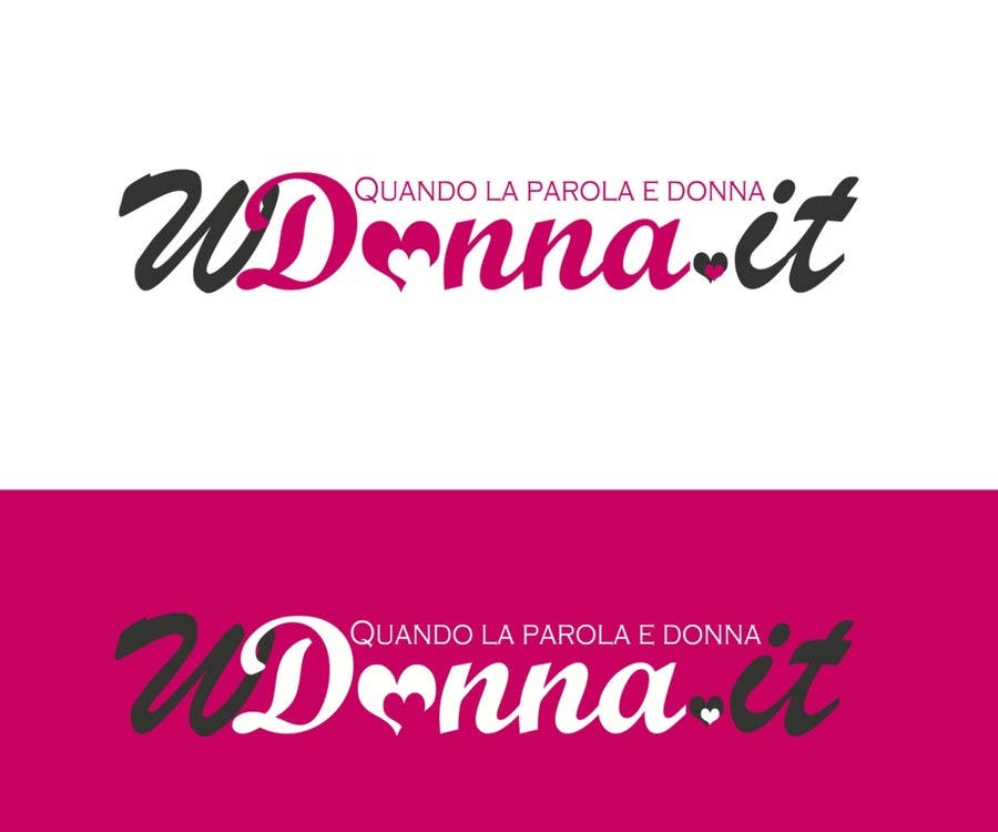 Konkurrenceindlæg #58 for                                                 Logo Design for www.wdonna.it
                                            