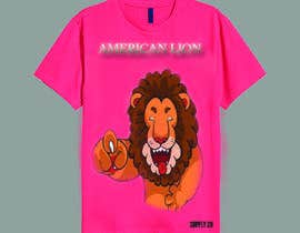 Nro 30 kilpailuun T-shirt Design Lion käyttäjältä pipulhasan
