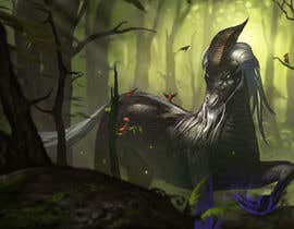#27 para Paint or illustrate a mythological Chinese fantasy creature de raphamorton