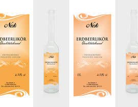 #124 cho Graphic Design- Label for fruit liqueur. bởi BuDesign