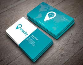 Nro 116 kilpailuun Design a Business Card for a travel startup käyttäjältä raptor07