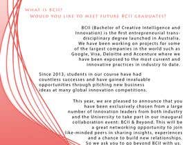 #19 cho Design graphic invitation for innovation/entrepreneurship event at unviersity bởi sena87